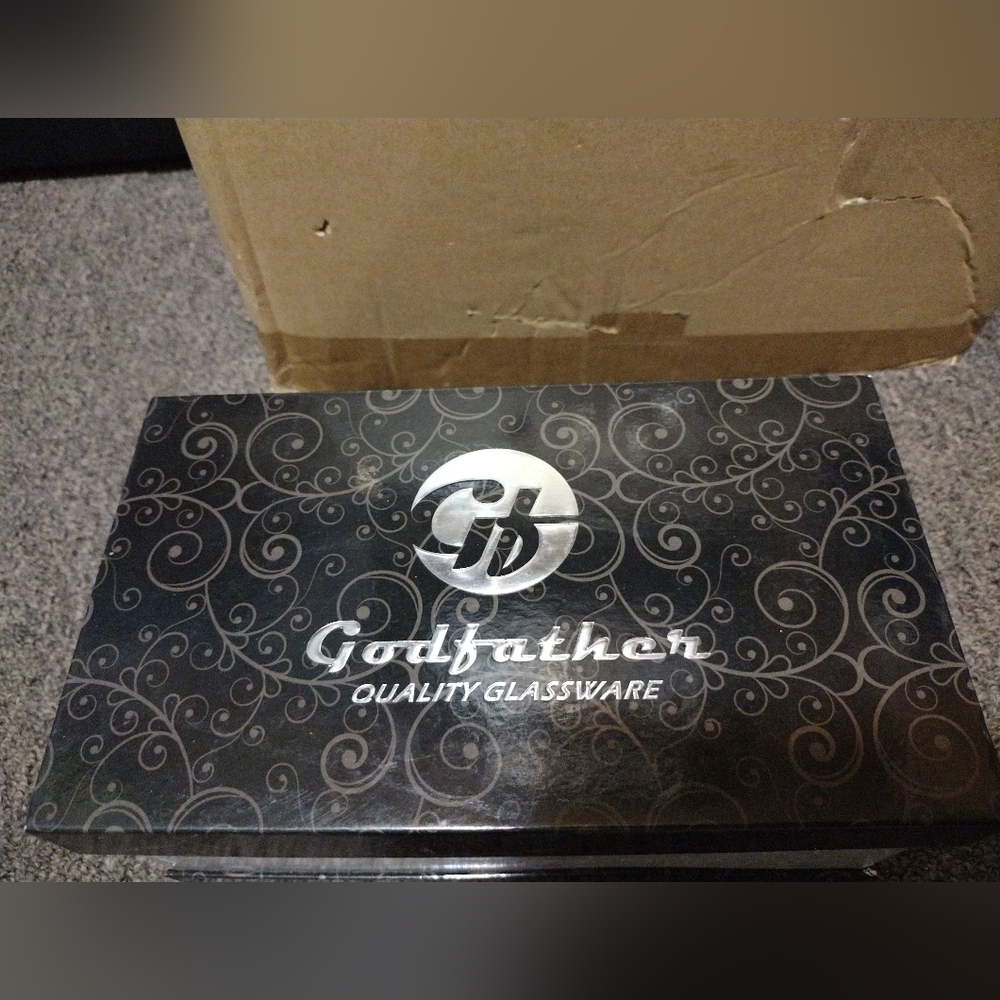 Godfather Quality Whiskey Glassware Set 2 CT